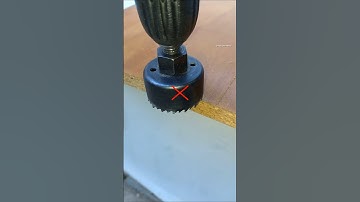 Really Practical Tips and Tricks for Using a Wood Hole Saw #diy #woodworking #tips #tricks