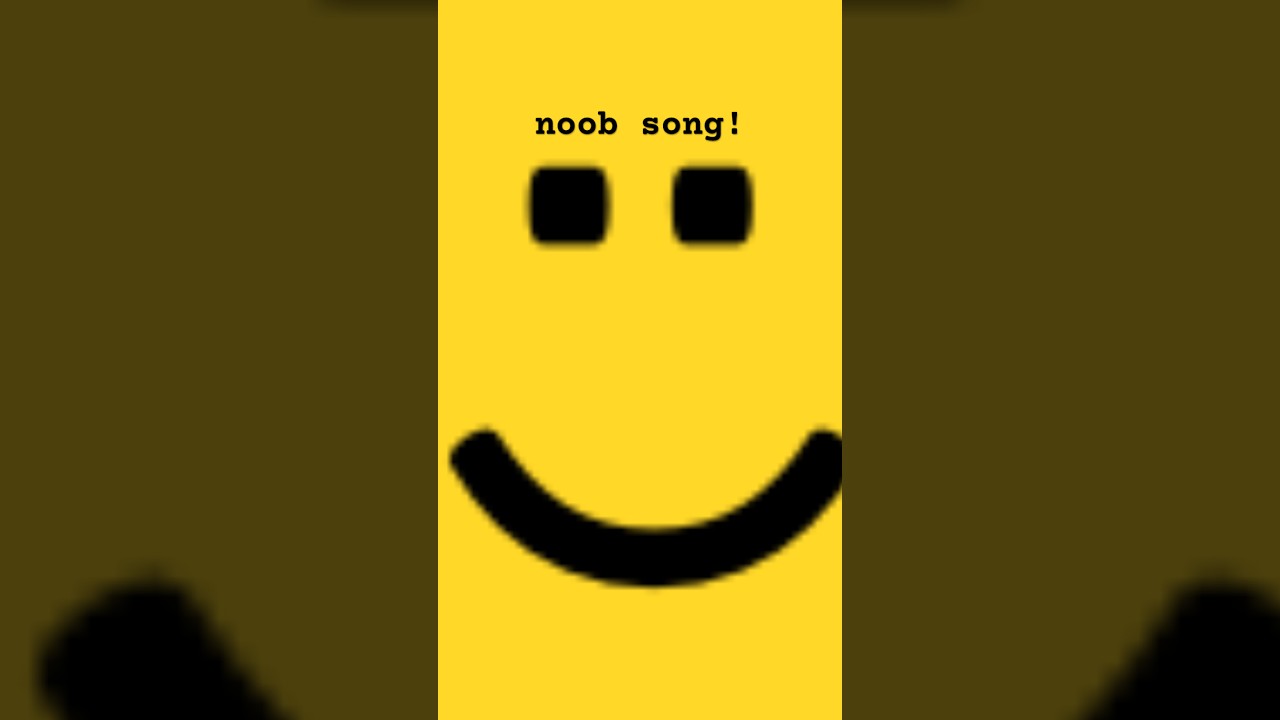 Noob Song Roblox Noob YouTube 