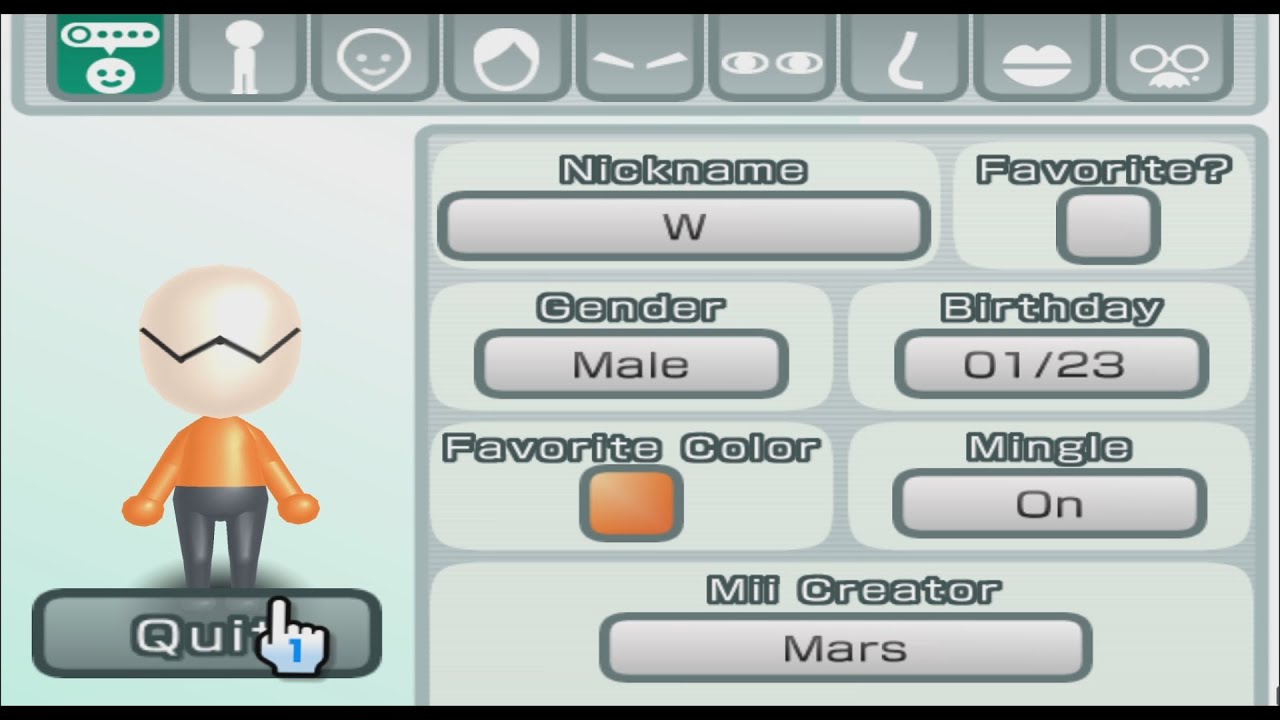 W - Mii 2475 - YouTube