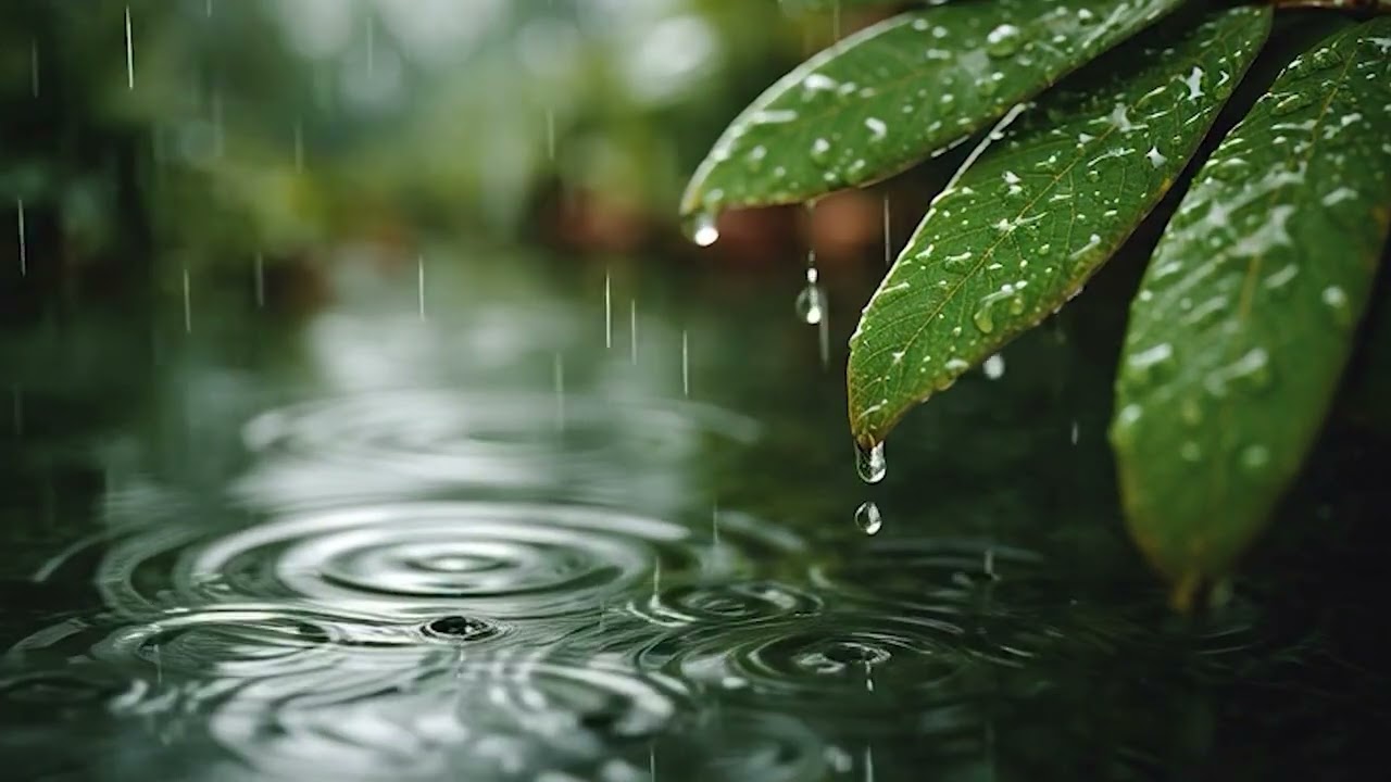 8 Hour Rain Ambience – No Music, No Thunder | Sleep Instantly