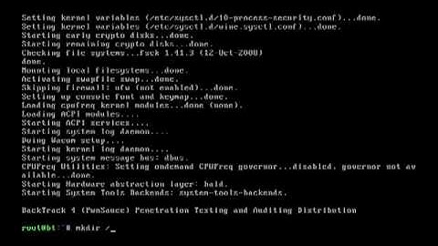 Cracking Windows 7 password using Backtrack 4 Live CD