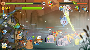 Swamp Attack - Hard Mode. Episode 8. Level 14 Gameplay Android walkthrough