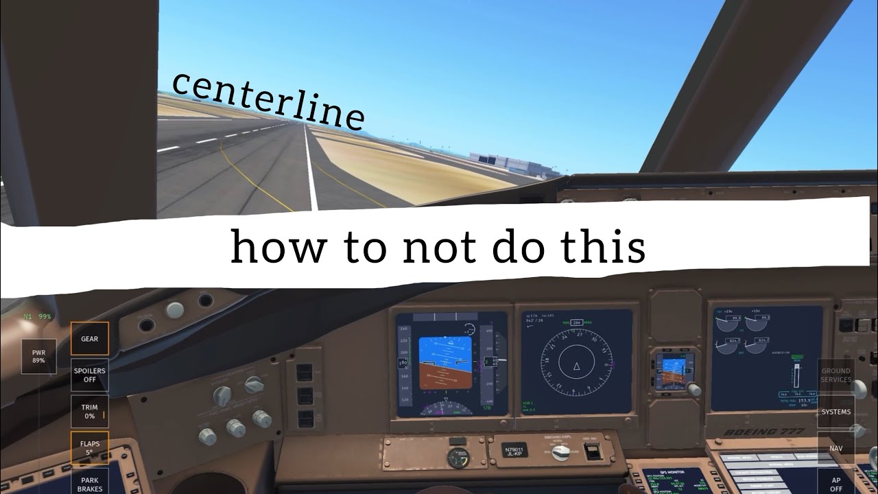 Crosswind Landing and Takeoff Tutorial