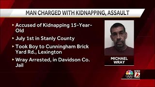 Lexington man arrested after abducting, assaulting 15-year-old boy