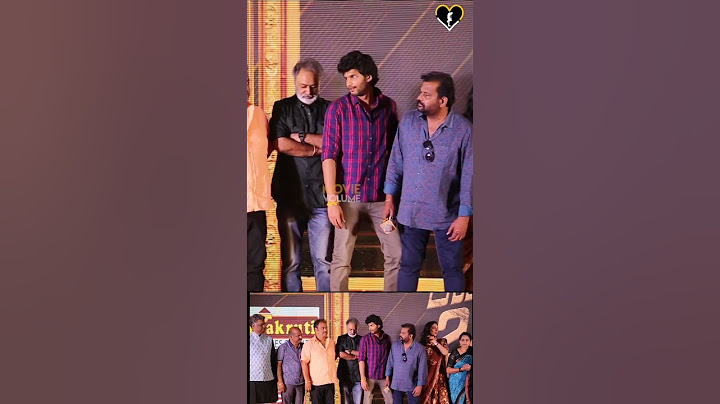 Attitude star #chandrahas entry at #ramnagarbunny movie pre release event #movievolume
