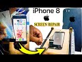 Iphone 8 oca glass replacement   bs mobile tech   new 2023 latest  broken glass repair 