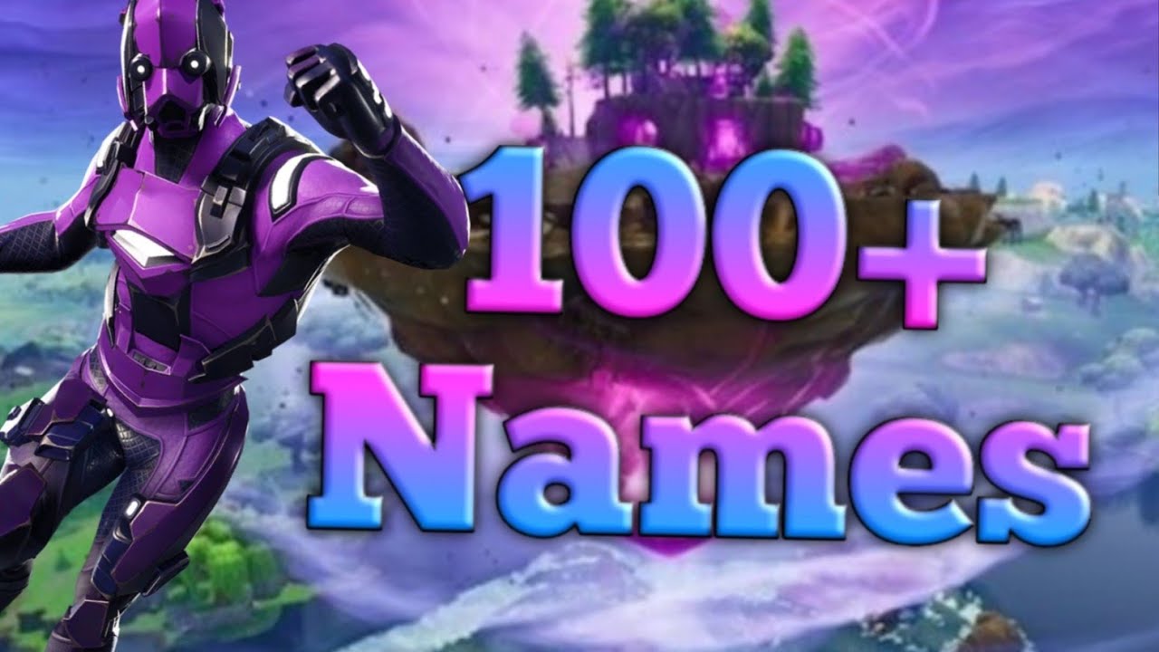 100+ Sweaty/ Clean looking Fortnite Names🔥🔝 - YouTube