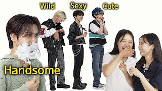 "Who's your ideal type?" Teens date with K-POP idol, 4 people 4 style