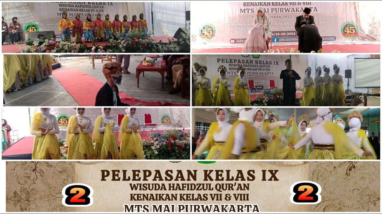 Pelepasan, Wisuda Tahfidz Kelas 9 MTs. MAI 2024 [PART 2]