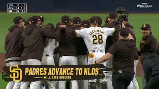 Padres close out Braves in Game 2 to advance to NLDS | ESPN MLB