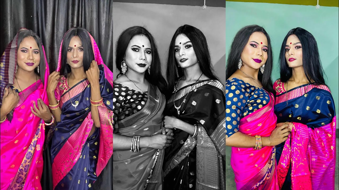 2 Sissy Boy Do Makeup And Enjoying / Viral Male To Female Transformation/ Crossdreesing