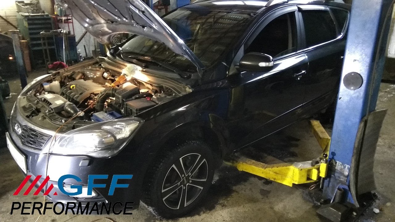 Kia ceed замена цепи Kia ceed замена цепи