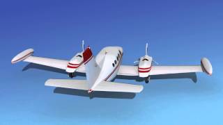 Dreamscape C421 Golden Eagle VT15 3D model from CGTrader.com
