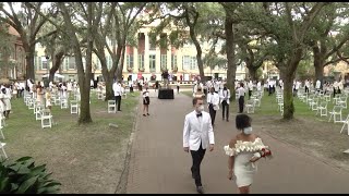 2020 Commencement Ceremony -- 9am, October 10, 2020 -- College of Charleston