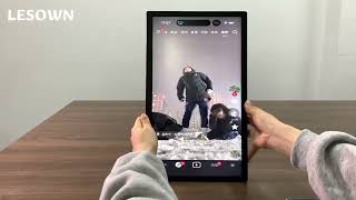 15.6" Phone Casting Monitor with Auto Rotation &amp; Screen Fill#screen  #monitor #display #phone