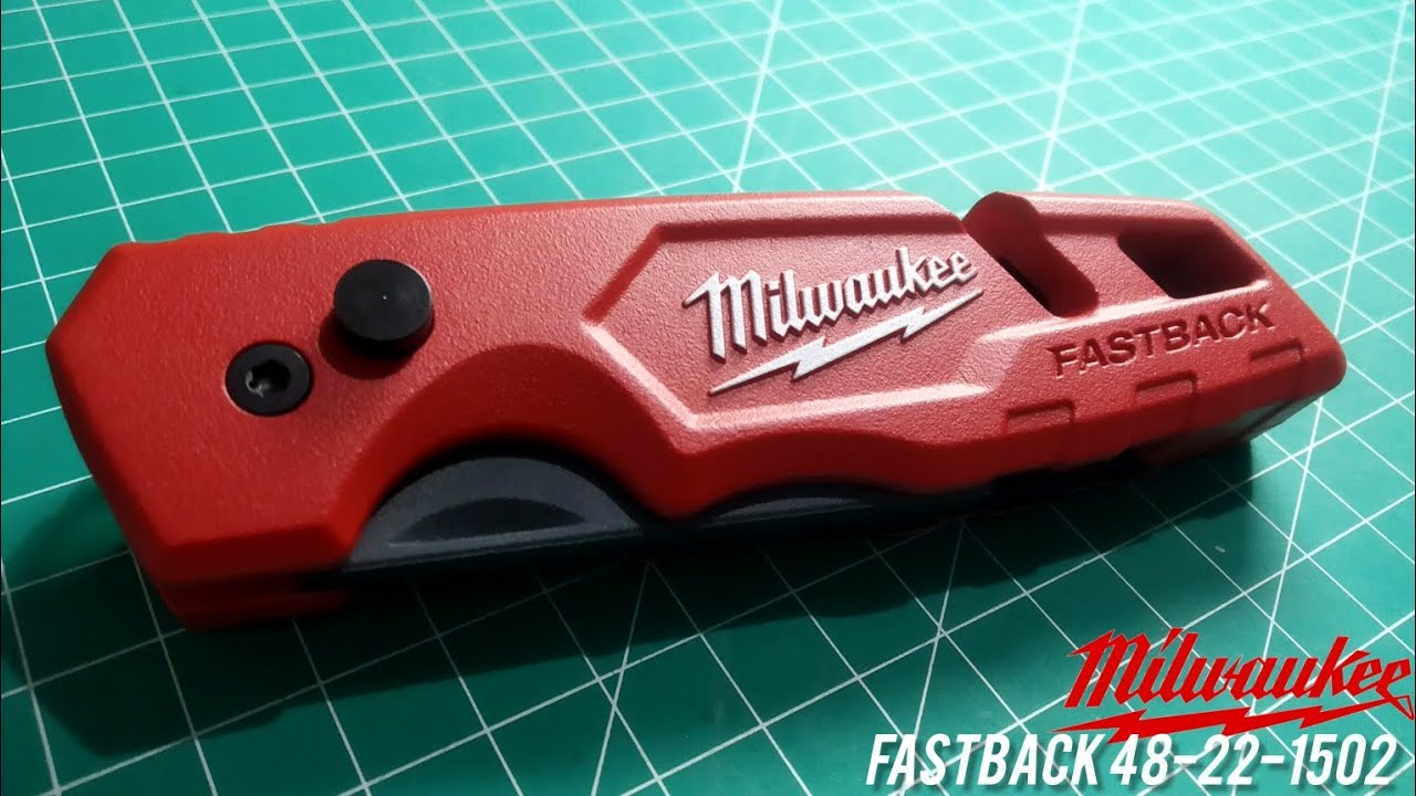 Cutter Ganteng Abiss - Milwaukee Fastback Folding Utility Knife 48