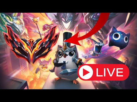 Rushando High Elo no TFT - Voltando a fazer live...