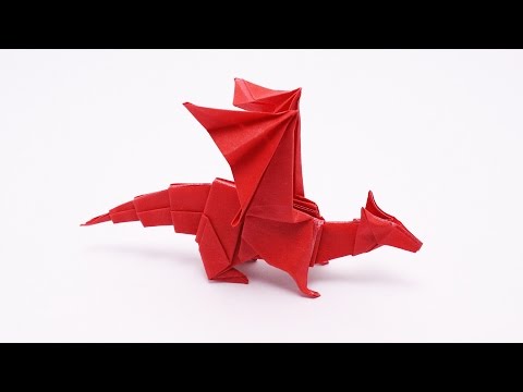 ORIGAMI DRAGON v2 (Jo Nakashima) - Dragon #9