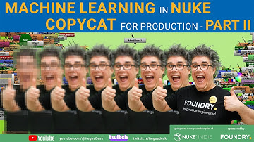 Machine Learning & CopyCat for production - Part 2 | Nuke Compositing Workshop with  @FoundryTeam