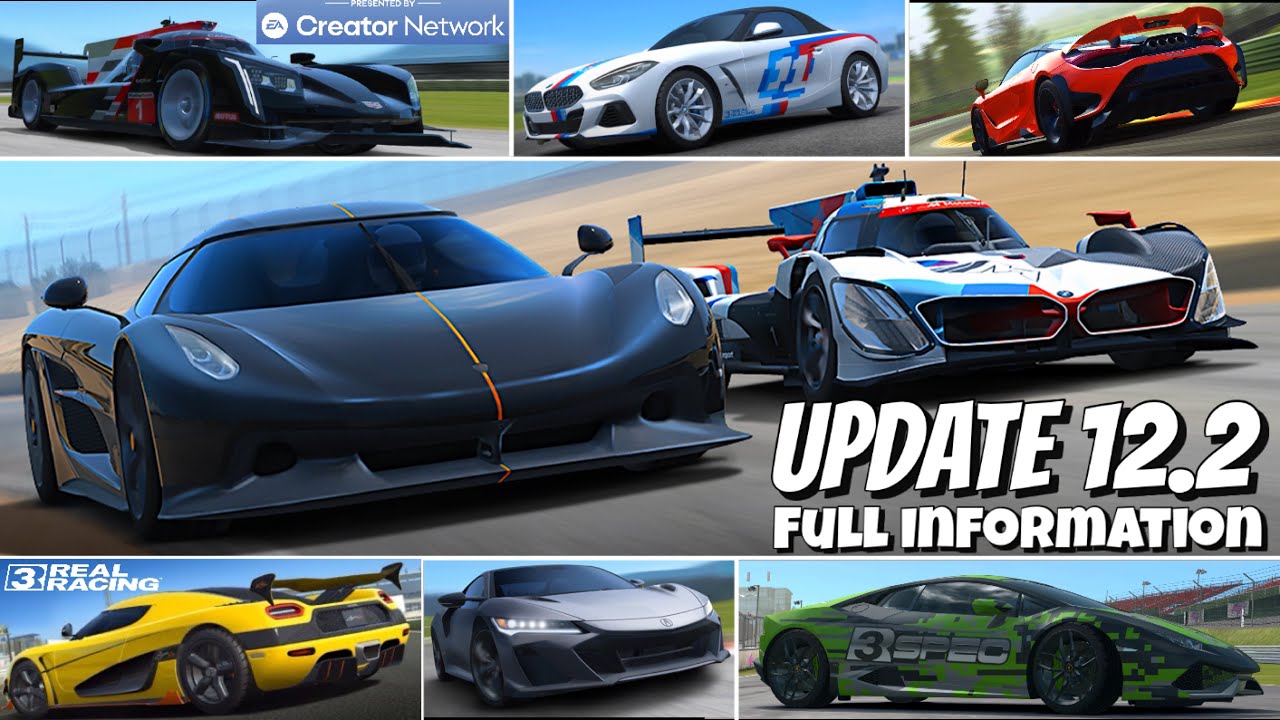 Update 12.2 Full Details • Koenigsegg Jesko Absolut • Real Racing 3 ...