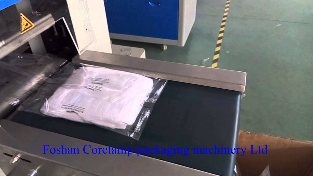 Plastic bags packing,pita bread packing, Lebanon bread packing machine
