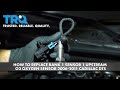 How to Replace Bank 1 Sensor 1 Upstream O2 Oxygen Sensor 2006-2011 Cadillac DTS