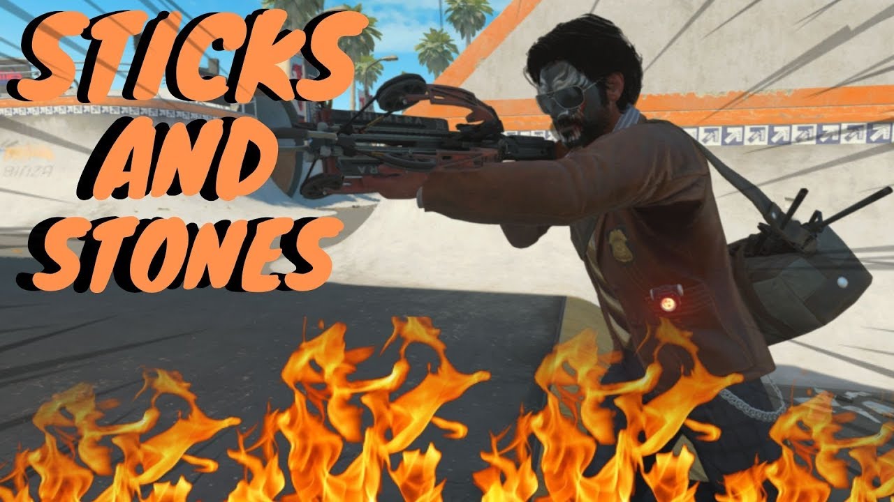Black Ops 4 Sticks And Stones Is Too Much Fun!!!