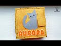 Quiet Book #40 "Aurora"