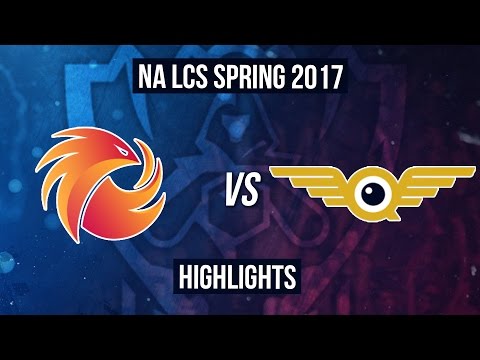 NA LCS 2017 Spring 3rd Place - P1 vs FLY - HIGHLIGHTS - NA LCS 2017 Spring 3rd Place - P1 vs FLY - HIGHLIGHTS