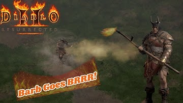 Hardcore Whirlwind Barbarian | D2R 1 to Hell Challenge Run!