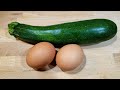 Delicious recipe with simple ingredients | quick and easy recipe | zucchini recipe | egg recipe