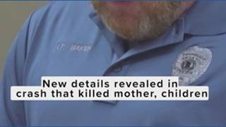 Driver charged after crash killed mother and 3 children
