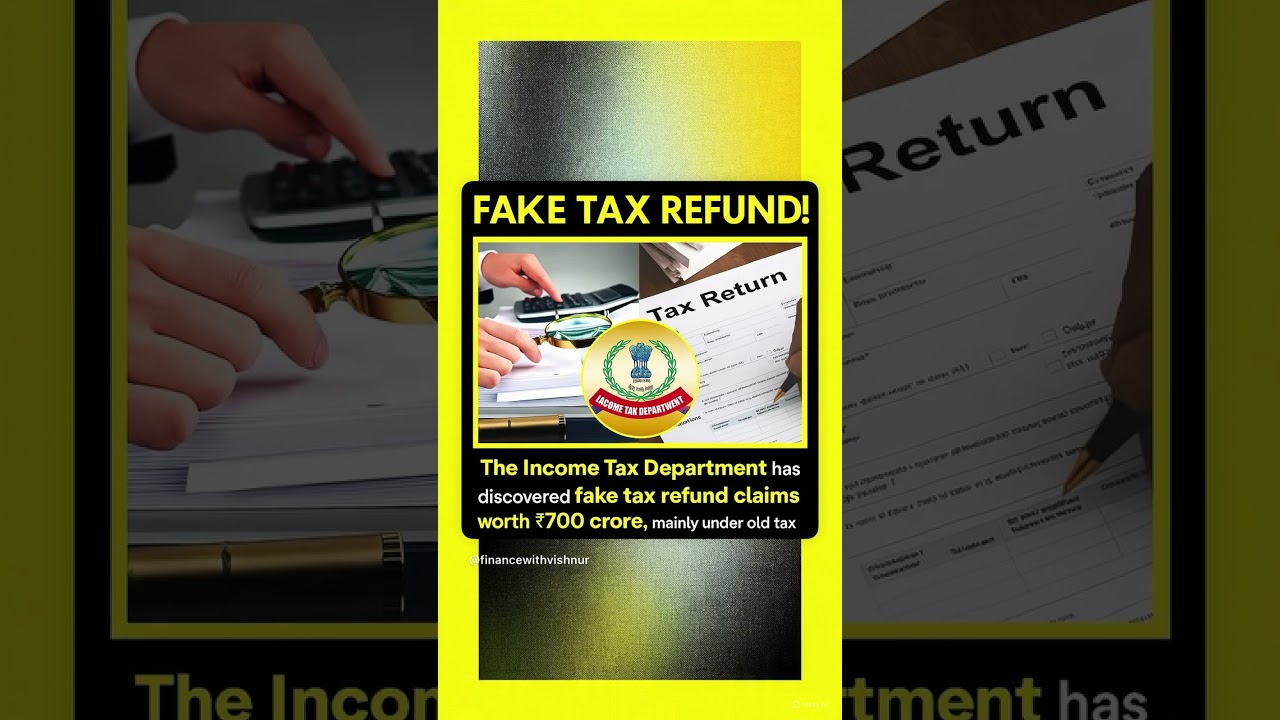 The Income Tax Department has uncovered fake refund claims worth ₹700 crore, under old tax regime.