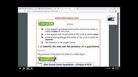 Rotary Club of Ambattur Class 4 Maths Chapter 1 Geometry Part 5