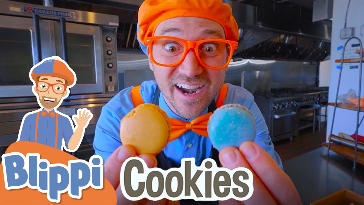 Baking Treats With Blippi at The Bakery | Cooking Videos For Kids ...