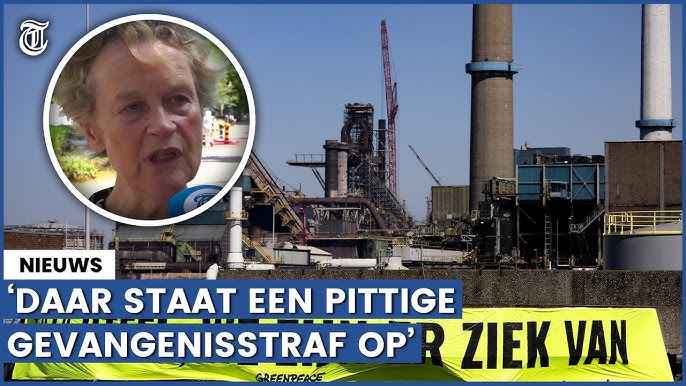 TaTa Steel. Ijmuiden, The Netherlands Saturday 24th June, 2023. Climate  activists, Green Peace and Extinction Rebellion held an illegal  demonstration Stock Photo - Alamy