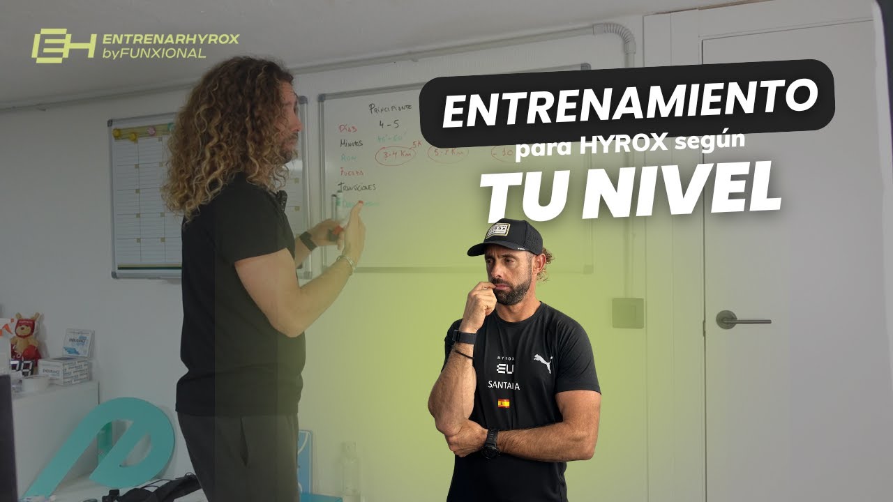 ENTRENAMIENTO HYROX según tu NIVEL.