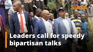Mount Kenya leaders want an end to Government and Opposition impasse