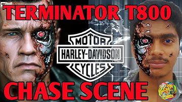 Terminator 2- Arnold in 