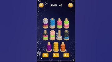 Nut Sort | Color Puzzle Games 2025 | Level 46 | Mobile Games