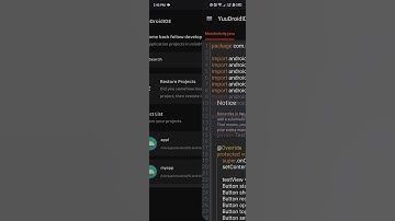 YuuDroidIDE; an Integrated Development Environment, available on SketcHub #sketchware #project