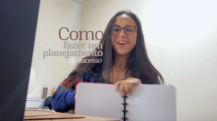 Planeje sua semana para o sucesso