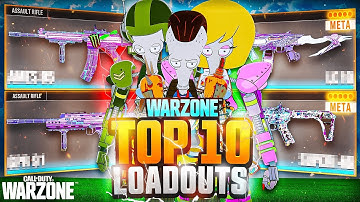 TOP 10 *BROKEN* META Loadouts in Warzone