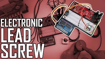 Lathe Electronic Leadscrew Part 1: Proof of Concept