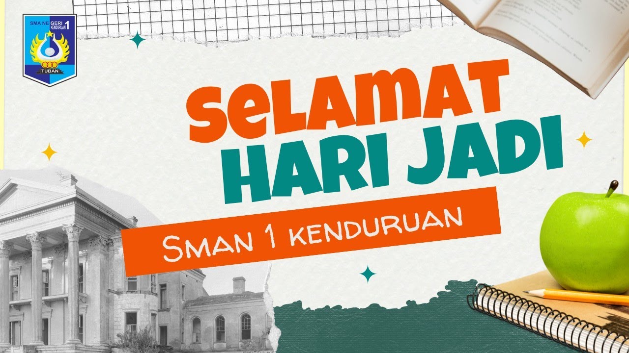 Selamat hari Jadi ke 14 SMAN 1 KENDURUAN 