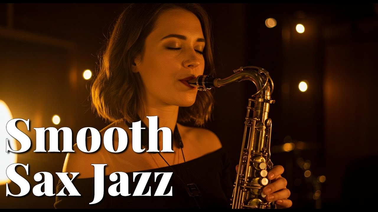 Gentle Chill Saxophone Jazz Vibes – Smooth Relax Music for Study, Coffee, and Night Sleep