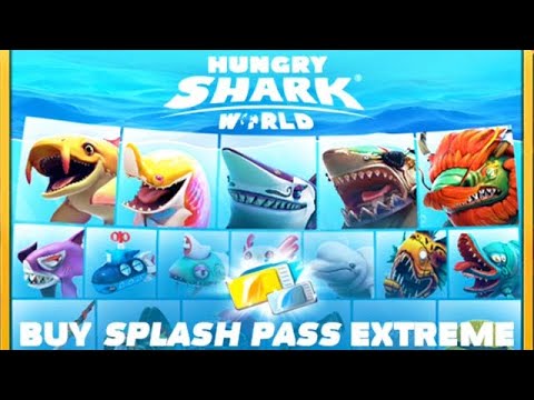 NEW VIP SHARK PASS!!! (HUNGRY SHARK WORLD) 