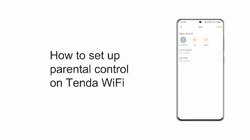 How to set up parental control on Tenda WiFi? Wi-Fi 5 | Wi-Fi 6 | AC series | AX series