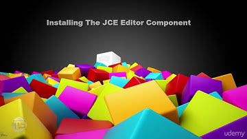 Create a Coupon Listing Website With Joomla - 4 - Installing JCE editor