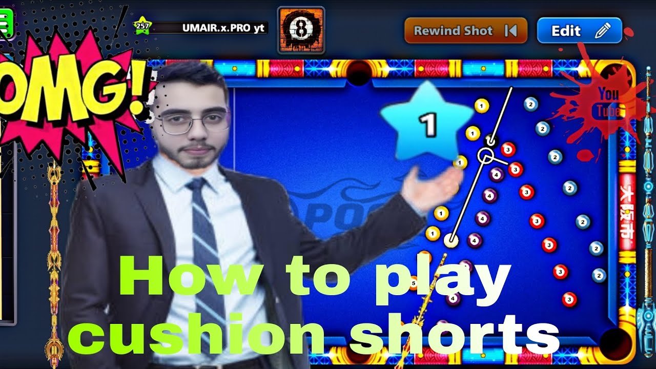 8 Ball Pool Cushion Short Tips & Tricks | Win Every Berlin/Osaka Match 